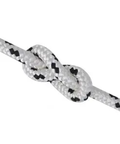 vidaXL Braided Rope Coil Boat Line Polyester 12 mm x 50 m