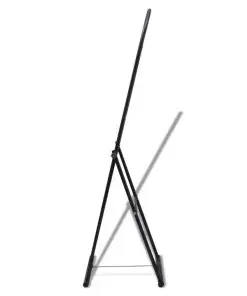 Free Standing Floor Mirror Full Length Rectangular Black