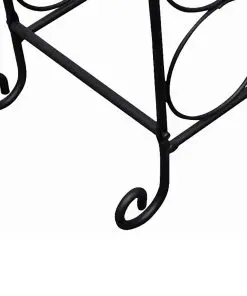 vidaXL Wine Rack for 21 Bottles Metal