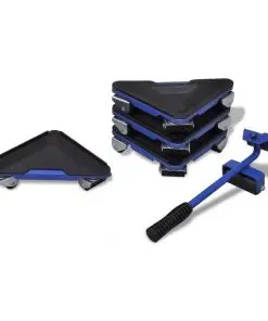 vidaXL Furniture Transport Set Lifter and Wheelset