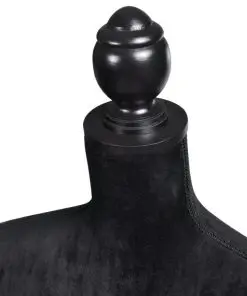Ladies Bust Display Black Female Mannequin Female Dress Form