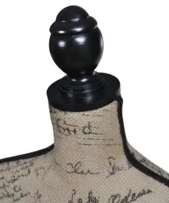 Ladies Bust Display Bust Brown Black Jute Female Mannequin Display