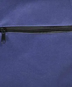 vidaXL Beach Trolley with Wheels Portable Foldable Blue