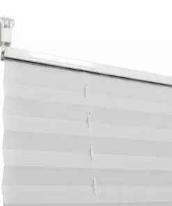 Plisse Blind 60x150cm White Pleated Blind