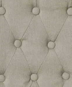 vidaXL Dining Chairs 4 pcs Beige Fabric