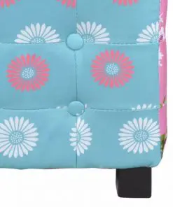 vidaXL Patchwork Foot Stool Hocker Pastoralism Style Quality