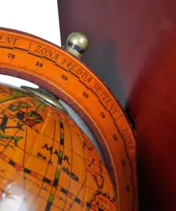 vidaXL Bookstand World Map Globe Bookend Classic A Pair