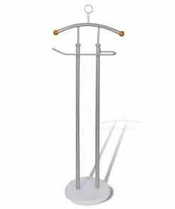 vidaXL Valet Stand Coat Shirt Organiser Metal Frame