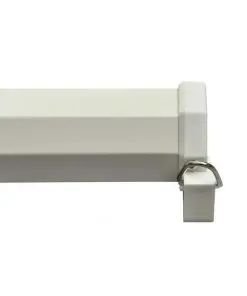 Manual Projection Screen 160 x 160 cm Matt White 1:1 Wall Ceiling Mount