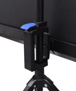 Manual Projection Screen with Height Adjustable Stand 160 x 160 cm 1:1