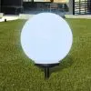 vidaXL Garden Path Solar Ball Light LED 40cm 1pcs with Ground Spike vidaXL Garden Path Solar Ball Light LED 40cm 1pcs with Ground Spike