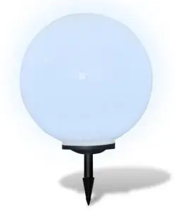 vidaXL Garden Path Solar Ball Light LED 50cm 1pcs with Ground Spike