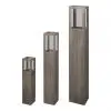 Garden Candle Stand Set 3 pcs Outdoor Lighting Torch Lantern
