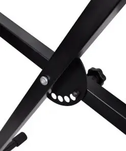 Adjustable Single Braced Keyboard Stand X-Frame