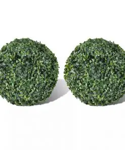 Boxwood Ball Artificial Leaf Topiary Ball 27 cm 2 pcs