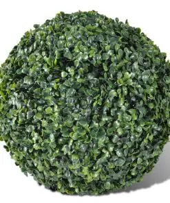 Boxwood Ball Artificial Leaf Topiary Ball 27 cm 2 pcs