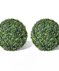 Boxwood Ball Artificial Leaf Topiary Ball 35 cm 2 pcs