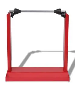 Professional Motorcycle Wheel Balancing Stand Red