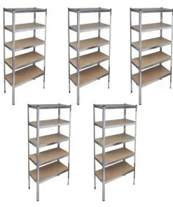 Storage Rack Garage Storage Shelf 5pcs