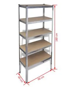 Storage Rack Garage Storage Shelf 10pcs