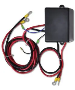 Electric Winch 1360 KG with Plate Roller Fairlead