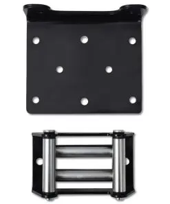 Electric Winch 1360 KG with Plate Roller Fairlead