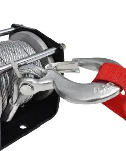 Electric Winch 1360 KG Plate Roller Fairlead Wireless Remote Control