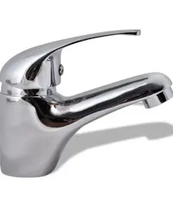 vidaXL Basin Mixer Tap Chrome