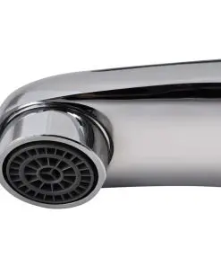 vidaXL Basin Mixer Tap Chrome