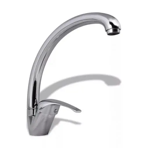 vidaXL Kitchen Mixer Tap Chrome