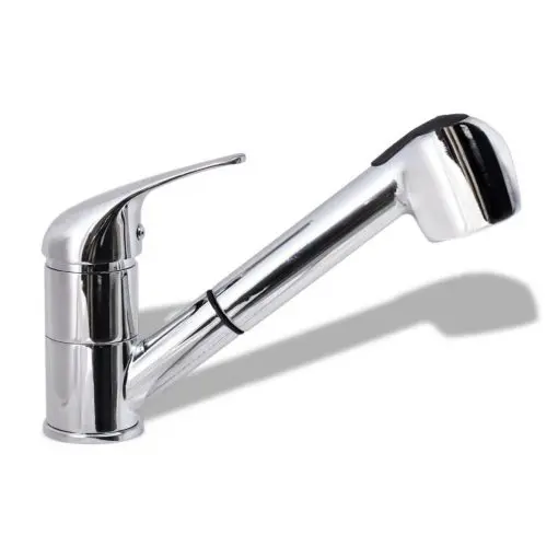 vidaXL Kitchen Mixer Tap Chrome