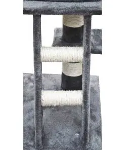 Cat Play Tree 122 cm Grey Plush