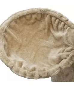 Cat Play Tree 122 cm Beige Plush