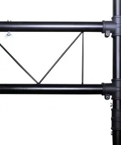 vidaXL Portable Lighting Truss System with 2 Tripods 3 m