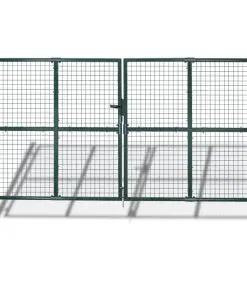 Garden Mesh Gate Fence Door Wall Grille 289 x 200 cm / 306 x 250 cm