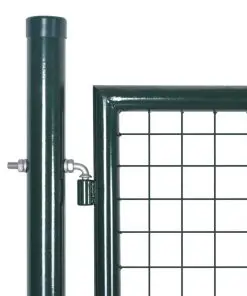 Garden Mesh Gate Fence Door Wall Grille 85.5 x 125 cm / 100 x 175 cm