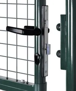 Garden Mesh Gate Fence Door Wall Grille 85.5 x 125 cm / 100 x 175 cm