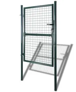 Garden Mesh Gate Fence Door Wall Grille 85.5 x 150 cm / 100 x 200 cm