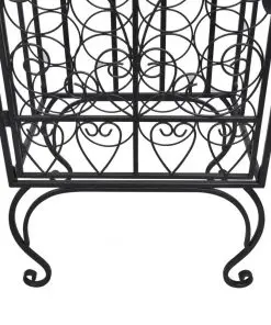 vidaXL Wine Rack for 28 Bottles Metal