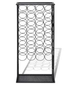 vidaXL Wine Rack for 28 Bottles Metal