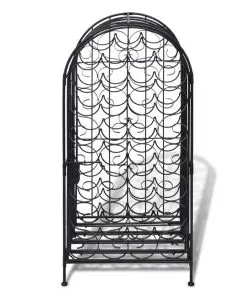 vidaXL Wine Rack for 35 Bottles Metal