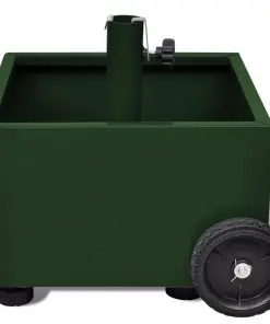 vidaXL Outdoor Umbrella Stand Green