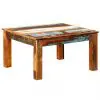 vidaXL Coffee Table Square Reclaimed Wood vidaXL Coffee Table Square Reclaimed Wood