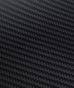 vidaXL Carbon Fiber Vinyl Car Film 3D Black 152 x 500 cm