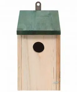 Bird House Nesting Box Wood 4 pcs