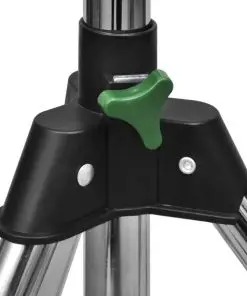 vidaXL Impulse Sprinkler Garden Watering Zinc on Tripod Base