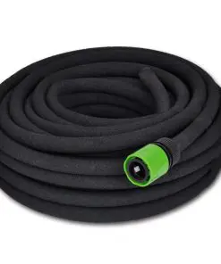 vidaXL Soaker Hose Watering & Irrigation Garden 1/2″ Connector 25 m