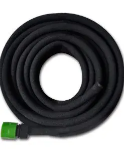 vidaXL Soaker Hose Watering & Irrigation Garden 1/2″ Connector 25 m