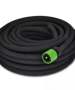 vidaXL Soaker Hose Watering & Irrigation Garden 1/2″ Connector 50 m