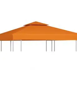 Water-proof Gazebo Cover Canopy 310 g/m² Terracotta 3 x 3 m